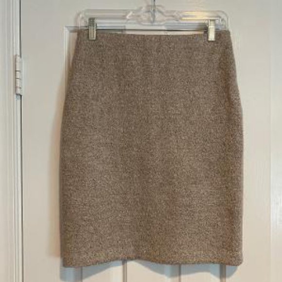 Ann Taylor Skirt - Tweed with Silver Sparkle - Picture 1 of 3